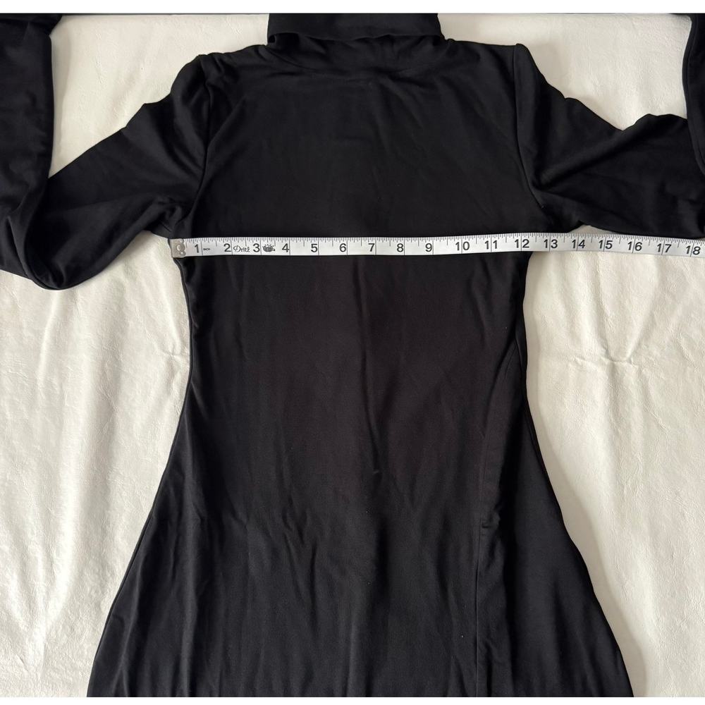 New Re Ona Turtleneck Dress In Black Women's Size M — image 8 of 8